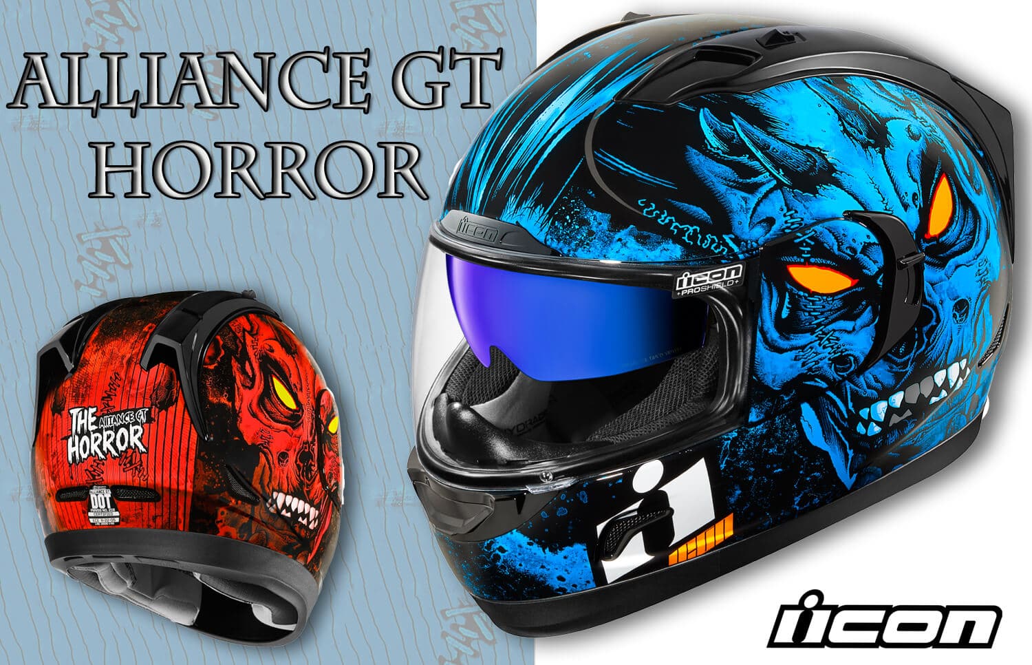 New Alliance GT Horror Helmet from Icon