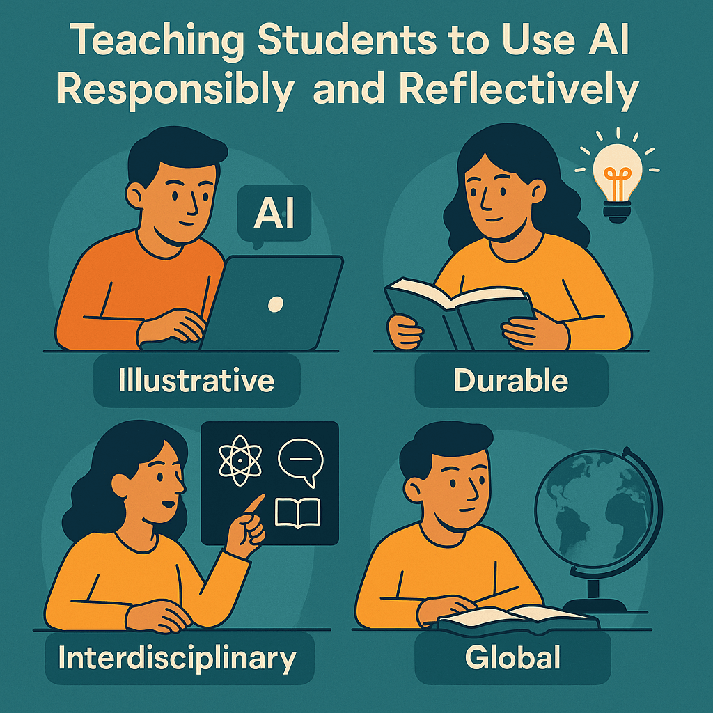 Teaching Students to Use AI Responsibly and Reflectively