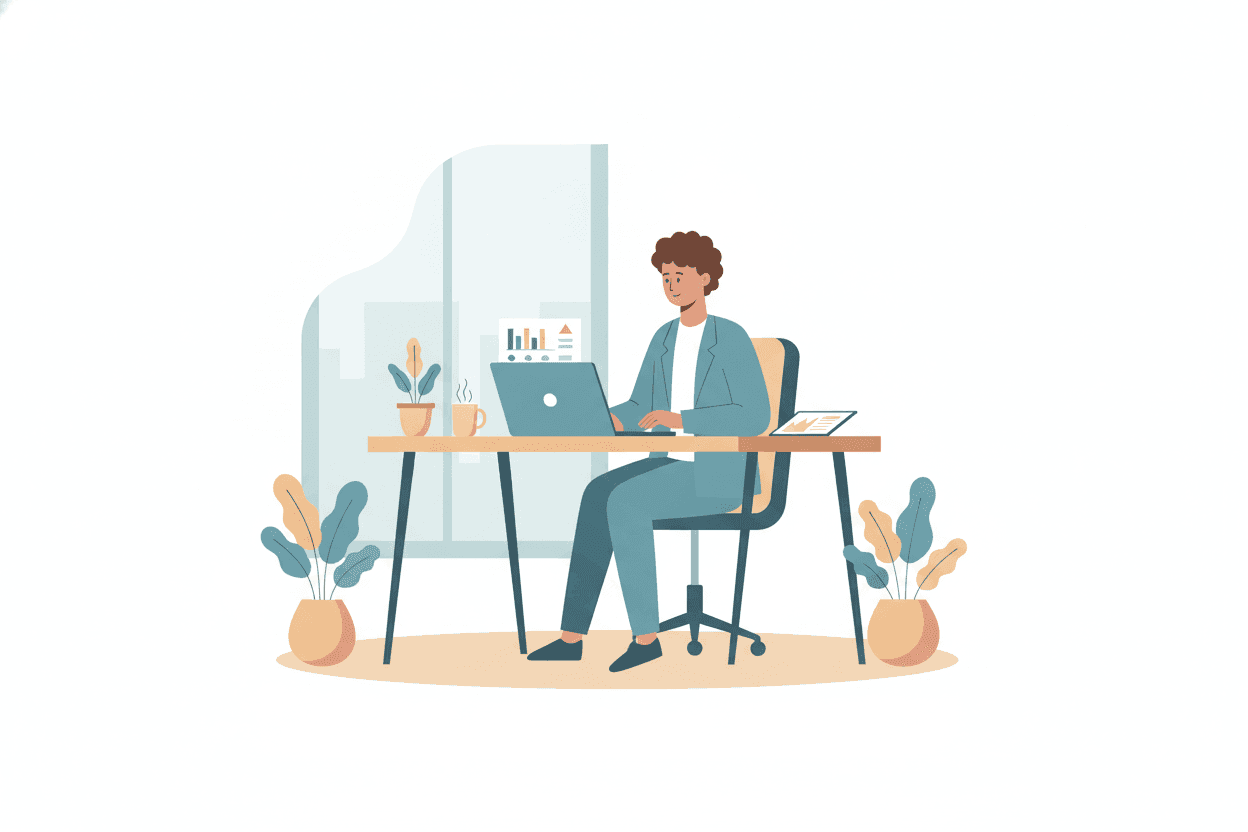 Small business owner reviewing IT support costs and coverage options on a laptop