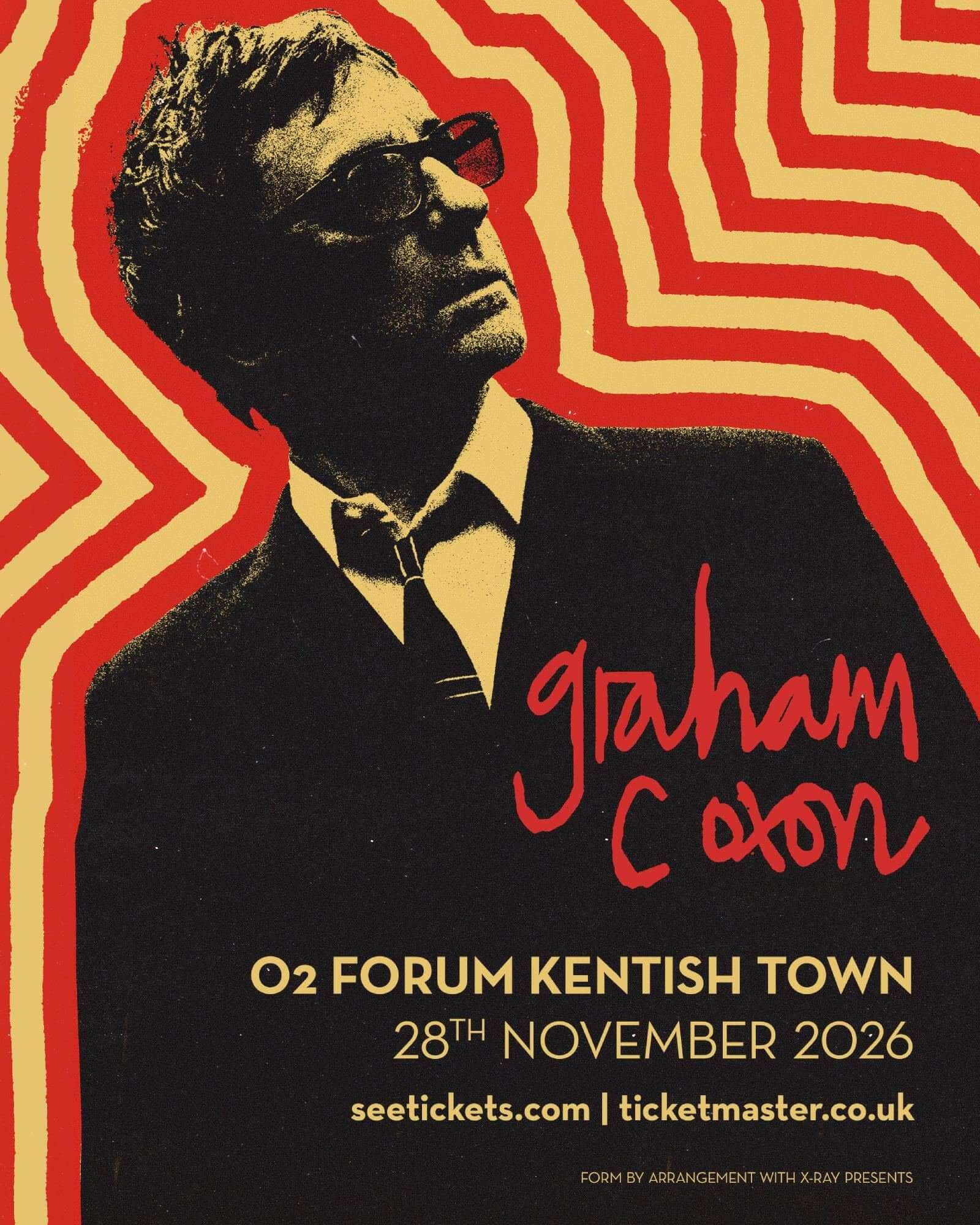 Graham Coxon announces a one-off London gig at the O2 Kentish Town Forum. Credit: Press