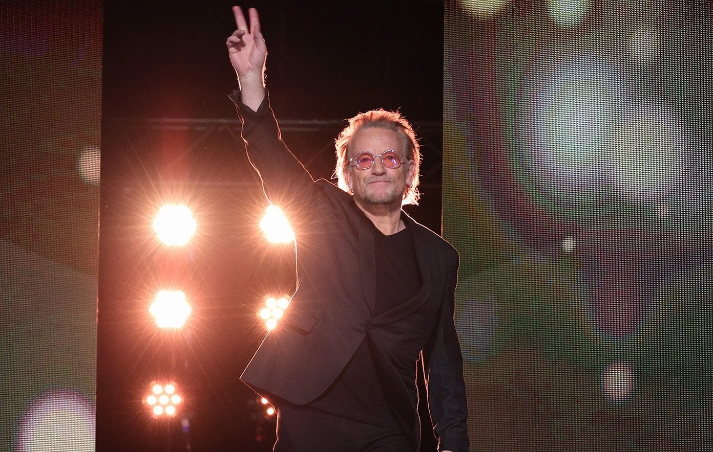 Bono of U2 at Cannes Film Festival