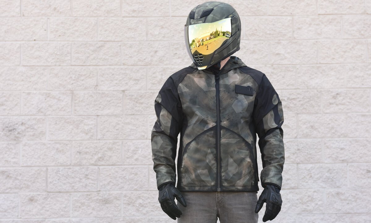 Icon Merc Battlescar Jacket Overview