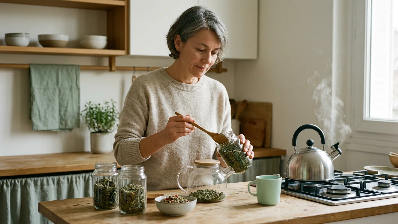 Tisane drainante : quelles plantes choisir, et comment la préparer
