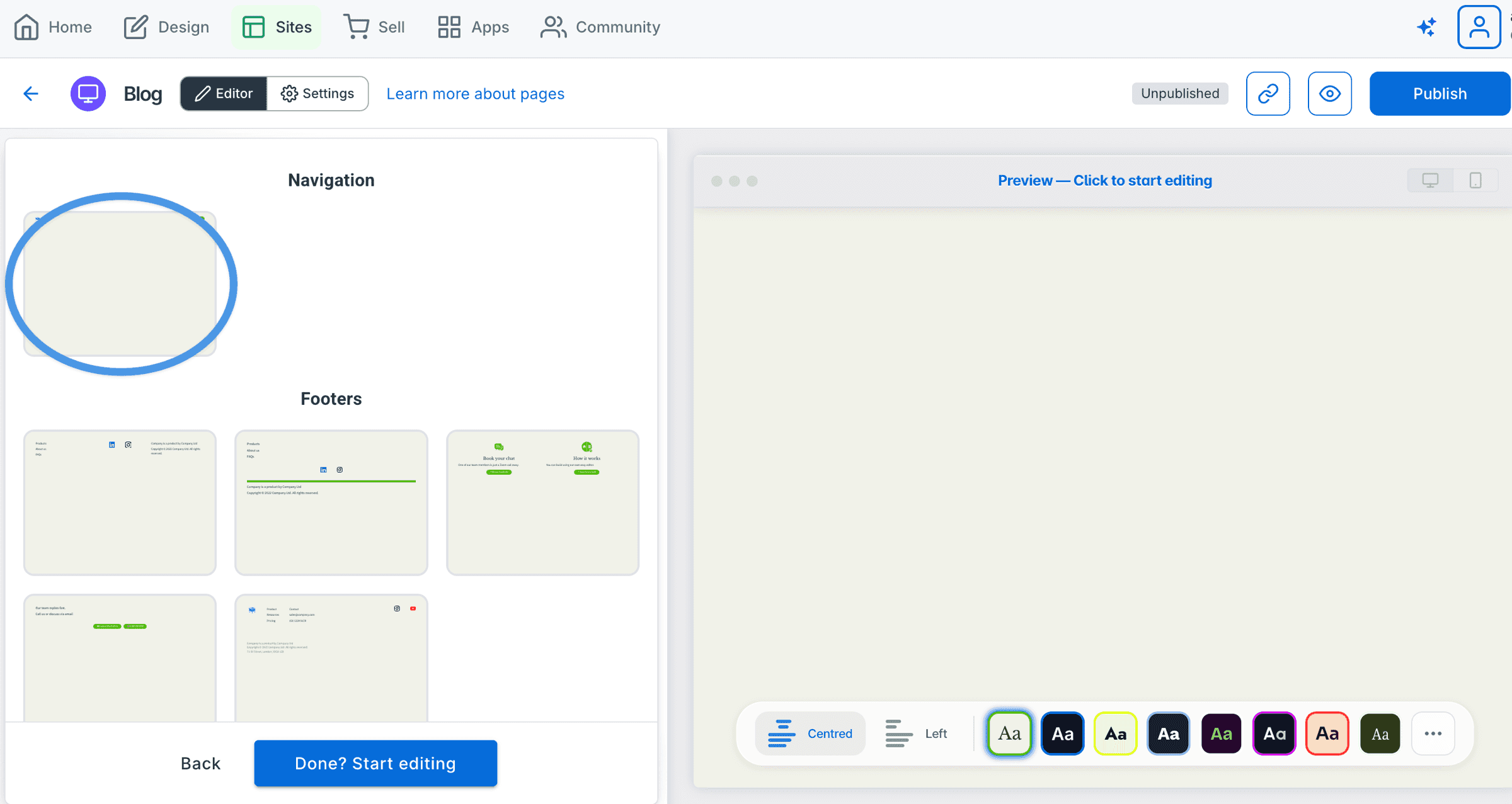 SamCart blog install step