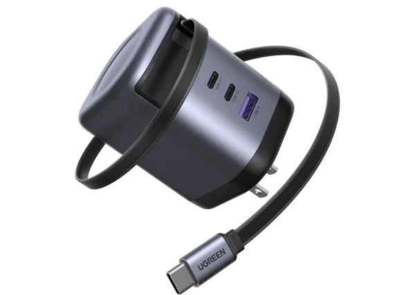 UGREEN Nexode 100W Charger with Retractable Cable