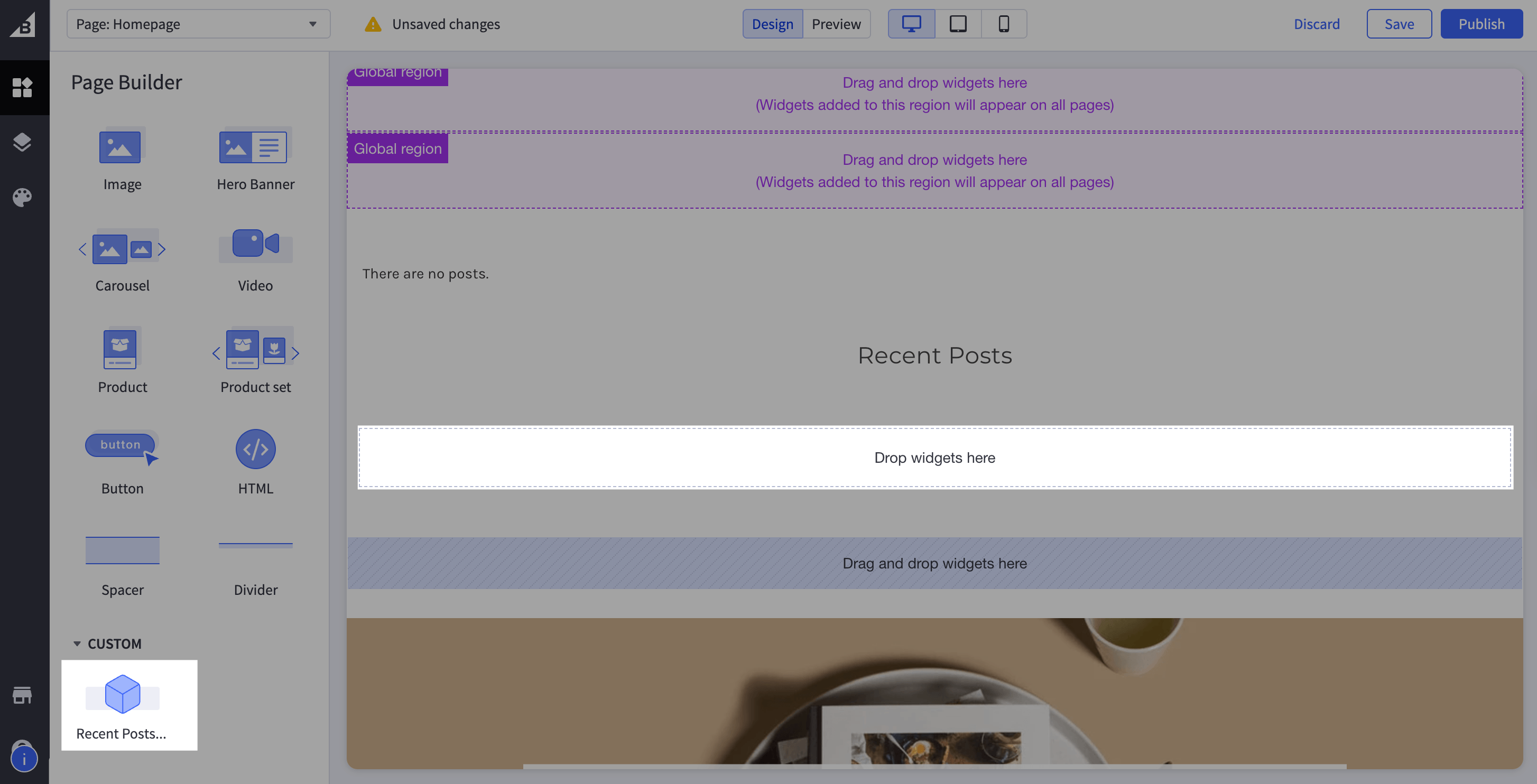 Create a blog on BigCommerce: Add DropInBlog Recent Posts in BigCommerce