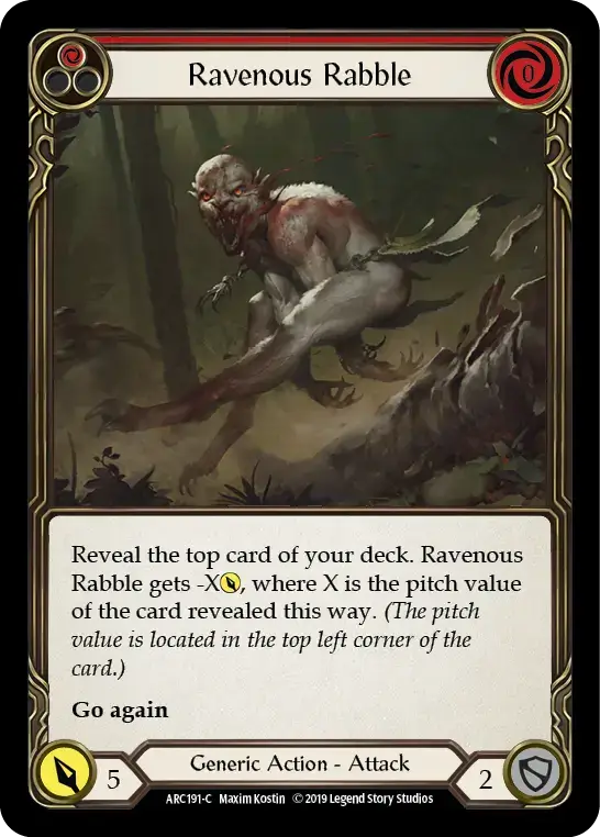 Ravenous Rabble (red)