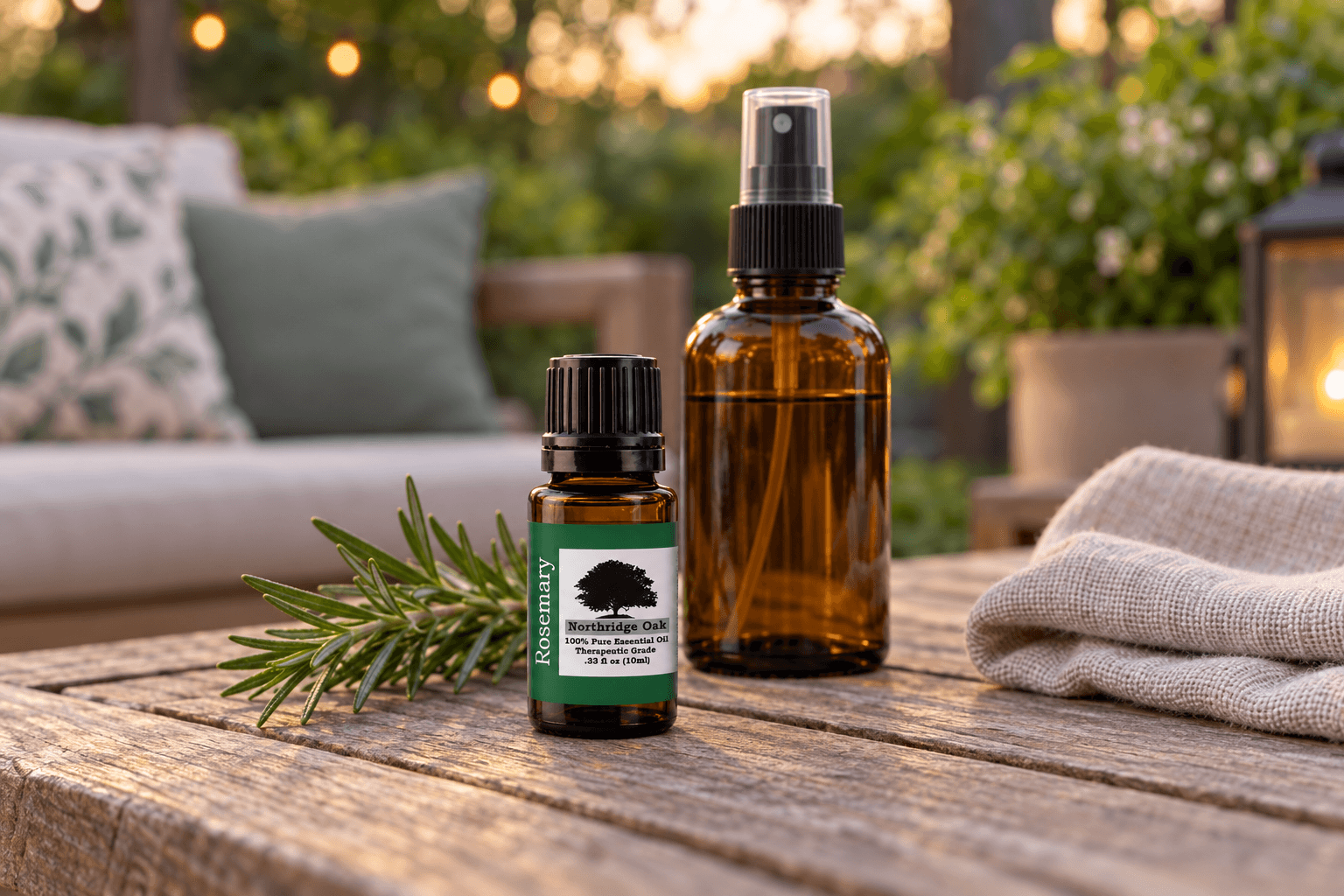 Rosemary Essential Oil as a Natural Bug Repellent