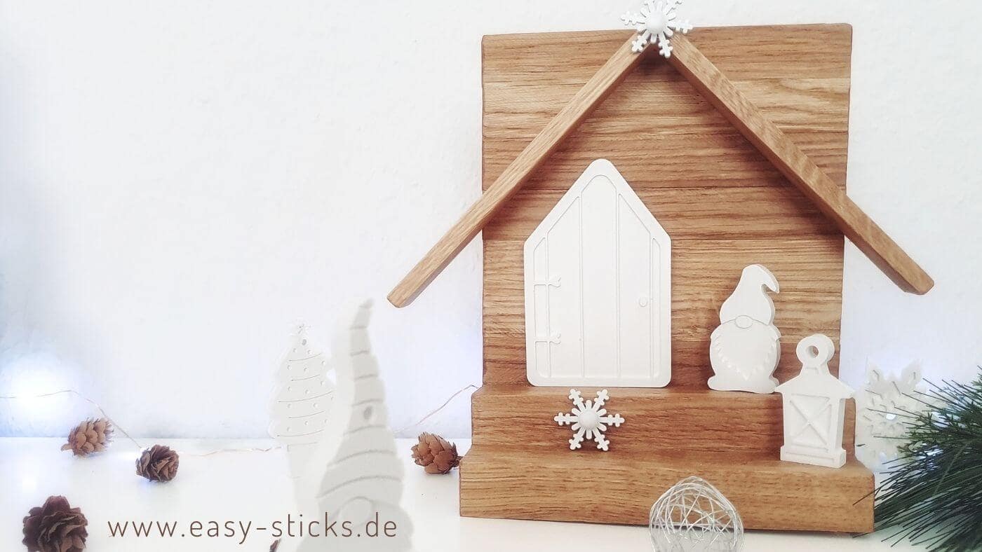 Bastelidee mit Easy-Sticks: Wichtelzauber
