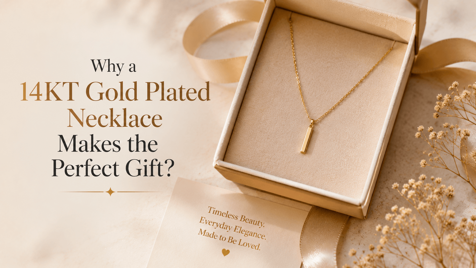 14KT Gold Plated Necklace