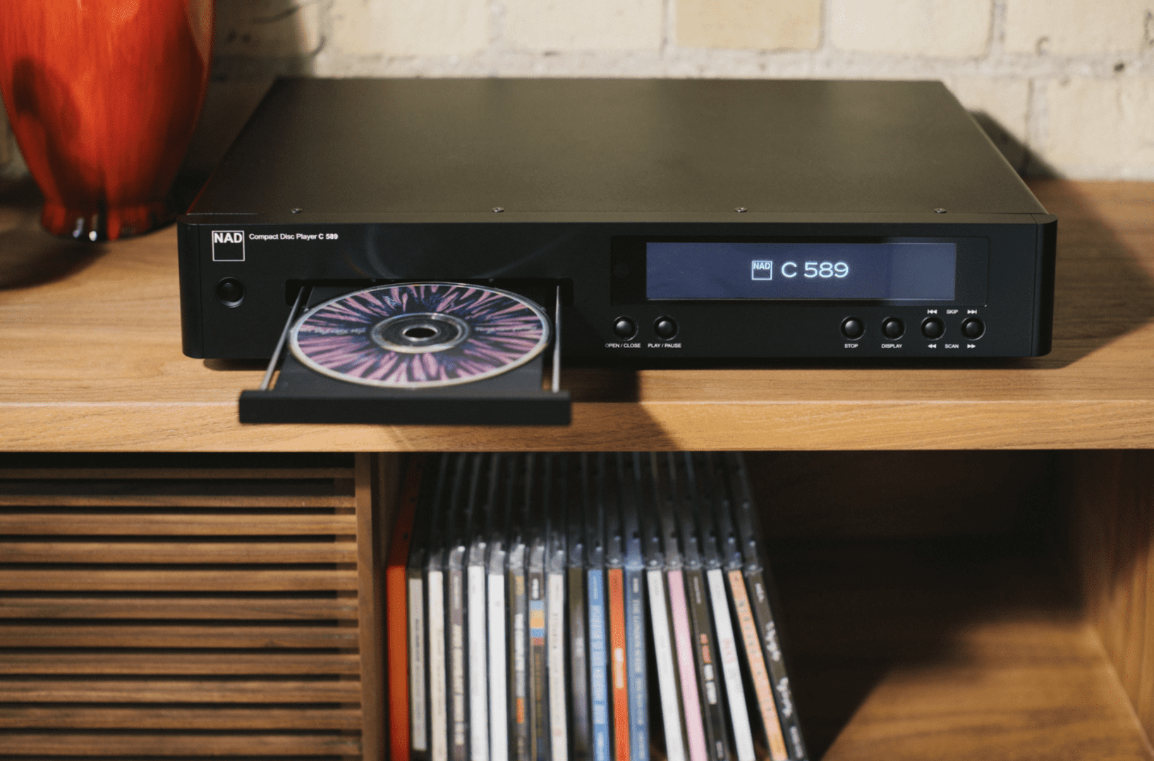 NAD Unveils the C 589 CD Player: High-Performance Compact Disc Playback Perfected