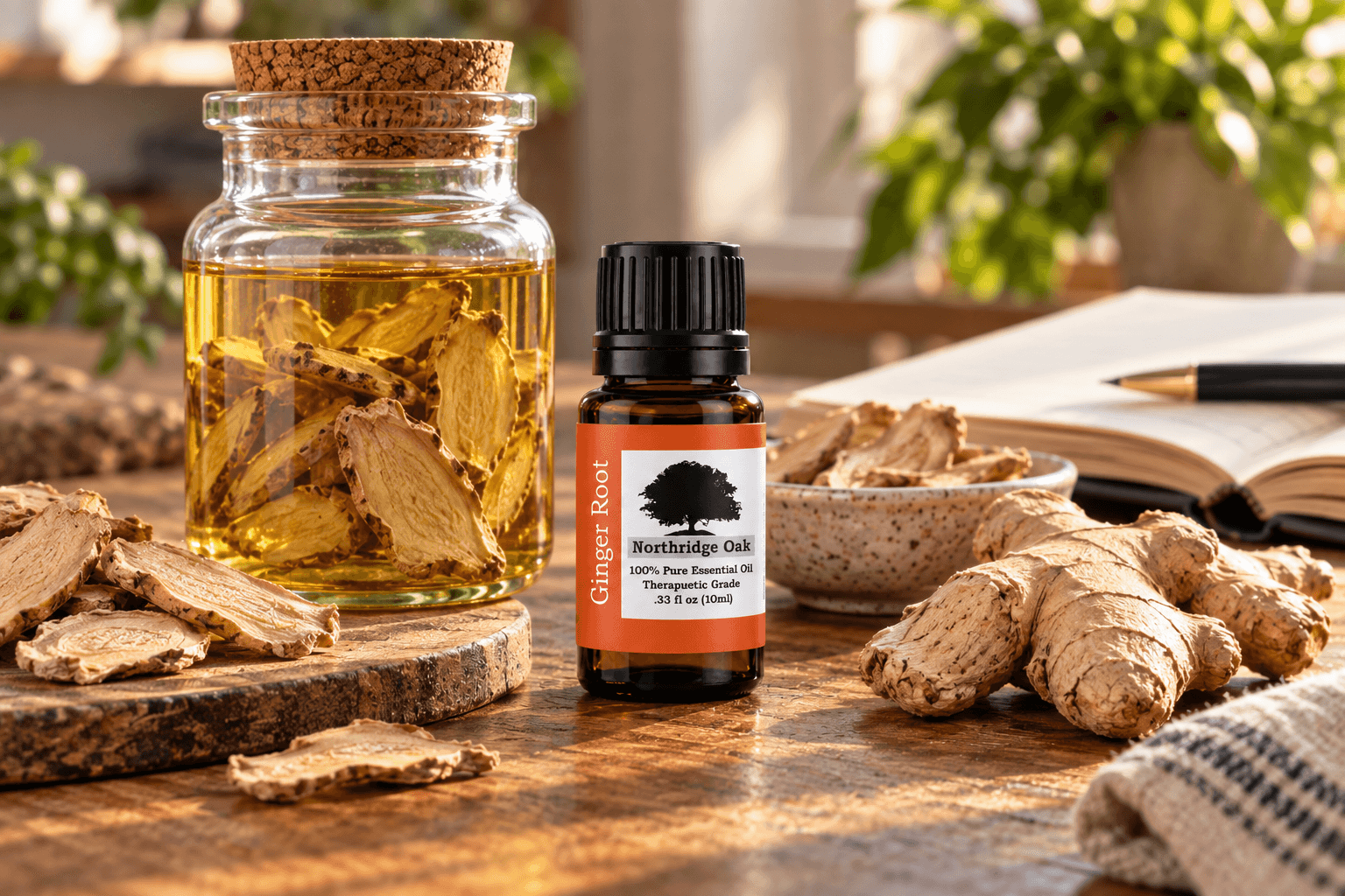 HOW TO MAKE GINGER OIL: INFUSED GINGER OIL VS. GINGER ESSENTIAL OIL