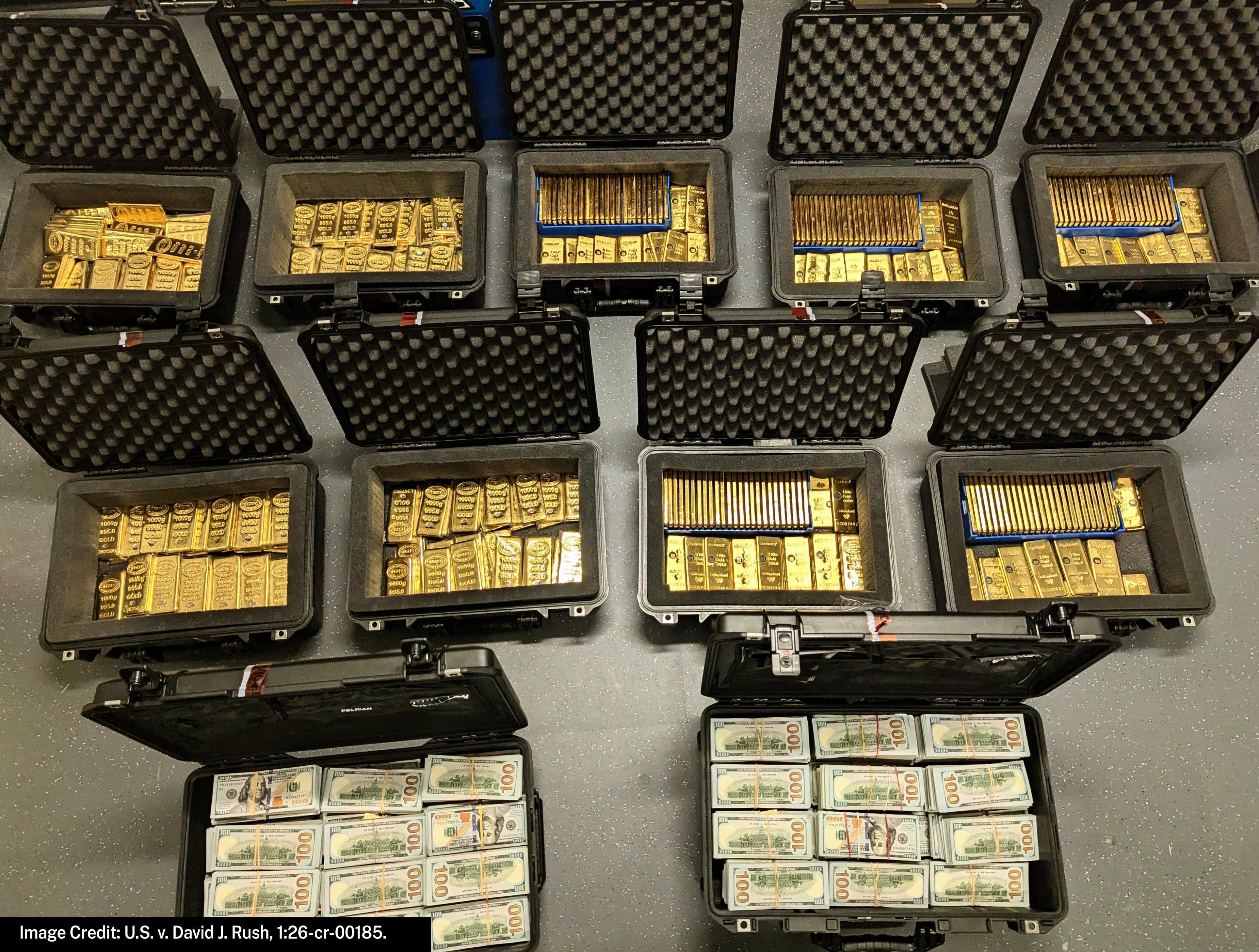 Former CIA Officer Pleads Guilty to Stealing $200 Million in Gold Bars and Cash
