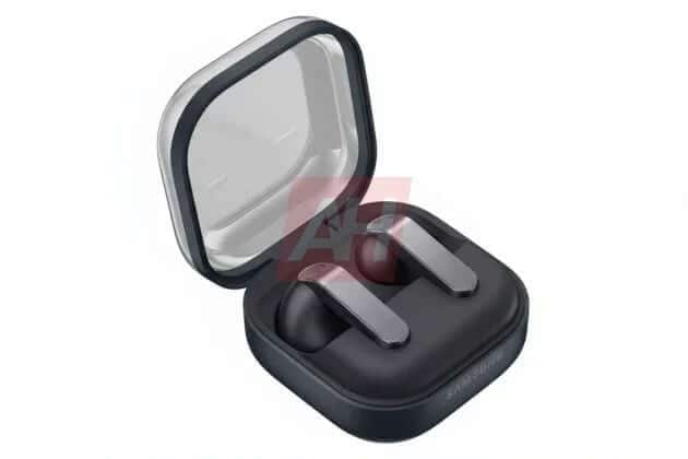 Top-down look at Galaxy Buds 4 earbuds