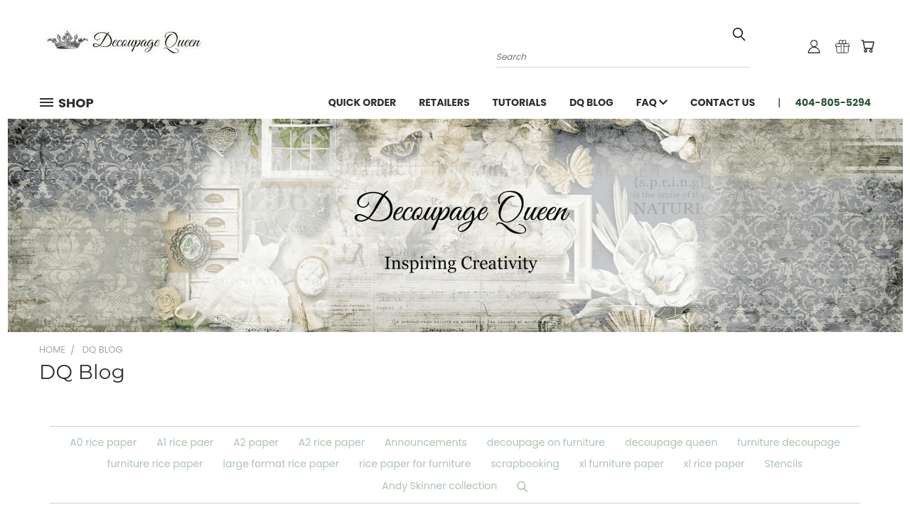 Decoupage Queen