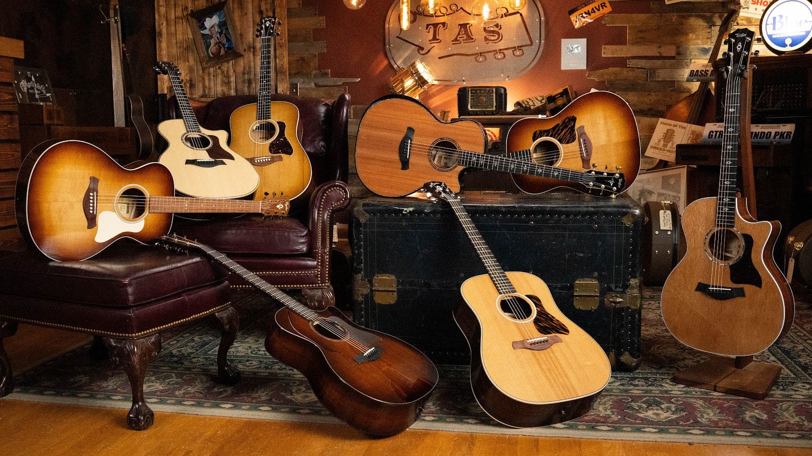 Taylor Acoustic Guitars Are Now at The Acoustic Shoppe