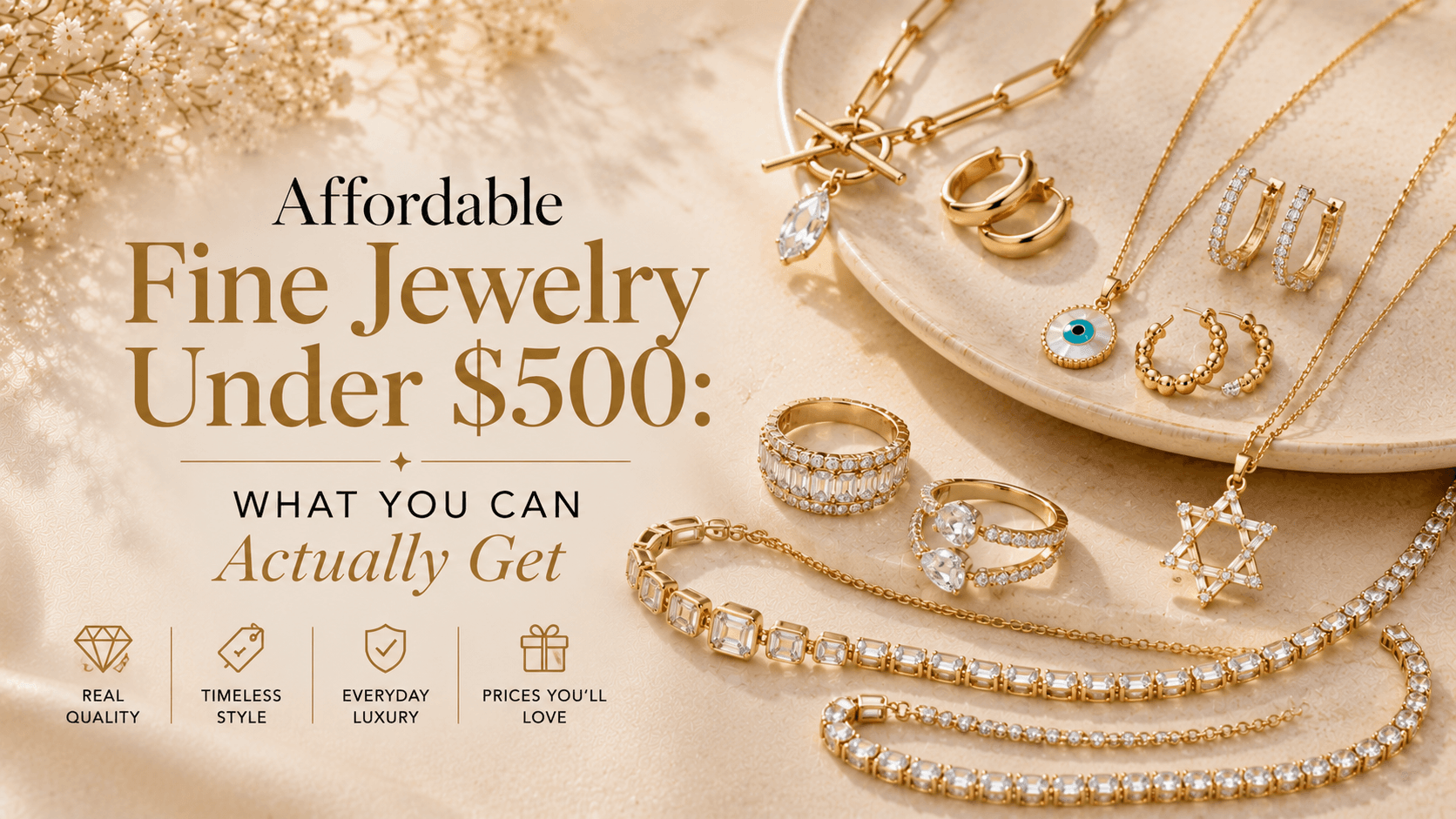 Affordable Fine Jewelry Under $500: What You Can Actually Get