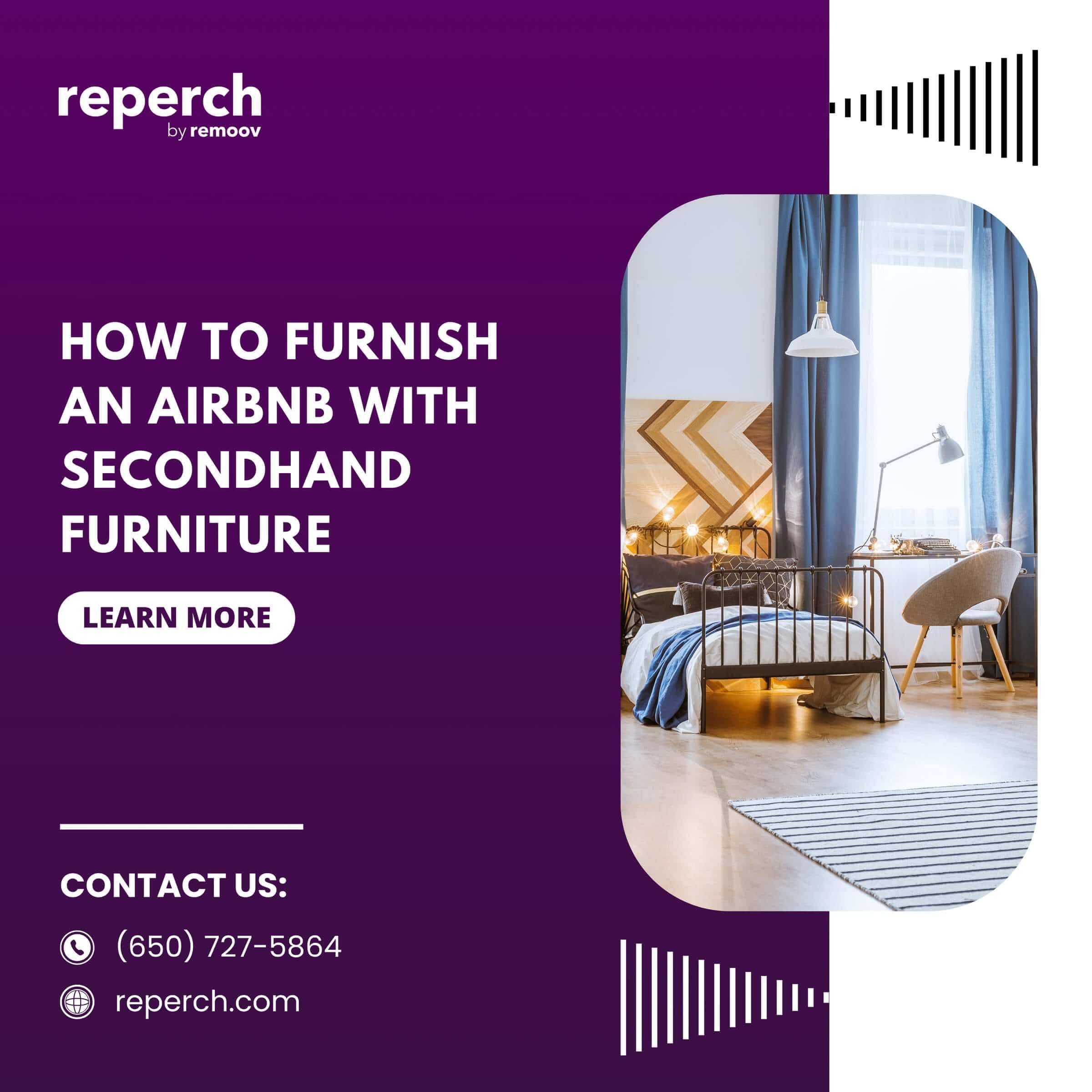 How to Furnish an Airbnb With Secondhand Furniture