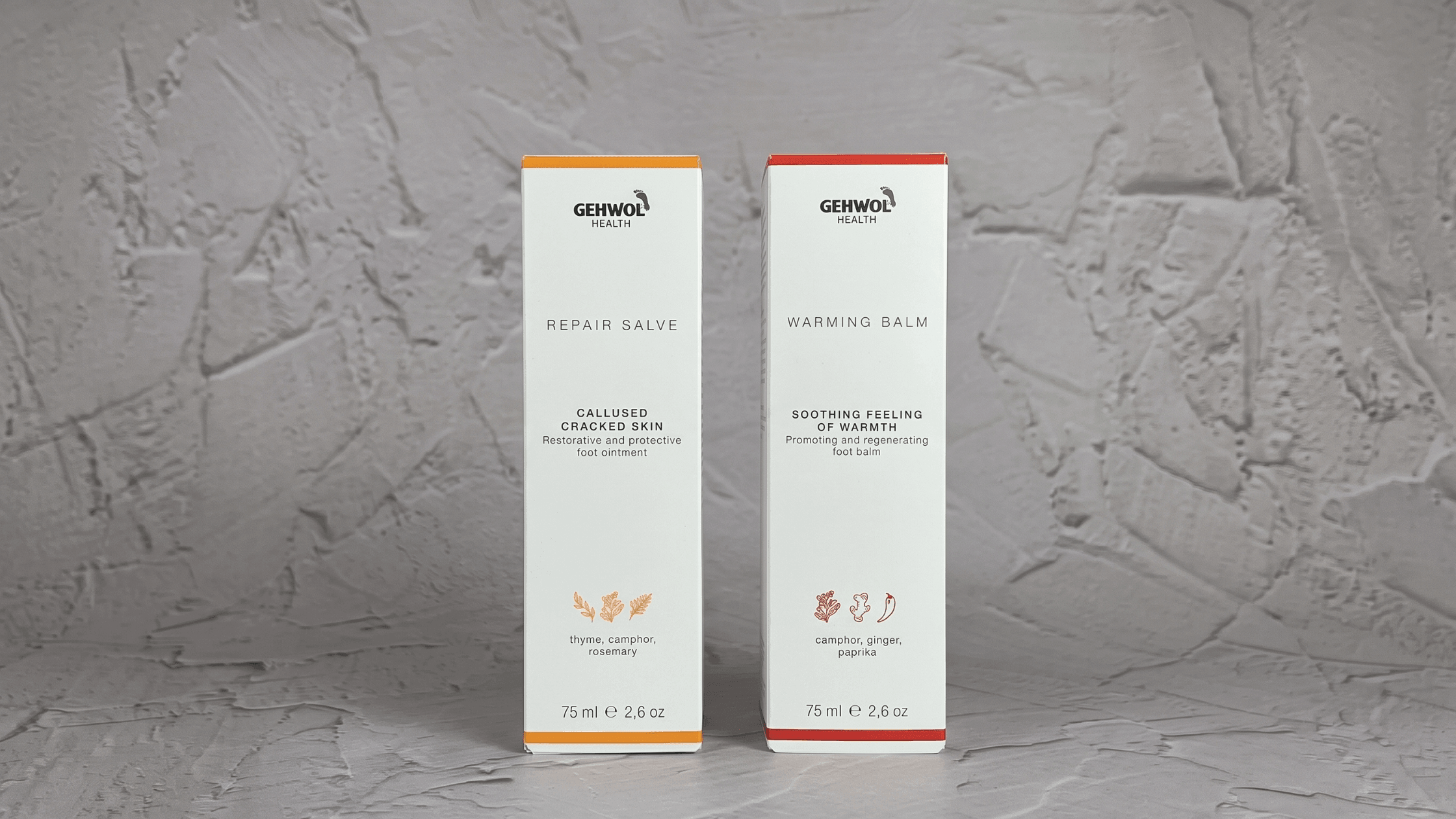 GEHWOL HEALTH Repair Salve and Warming Balm for fall foot care