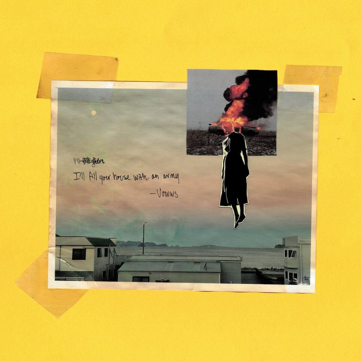 Album cover for VOWWS' I’ll Fill Your House With an Army.