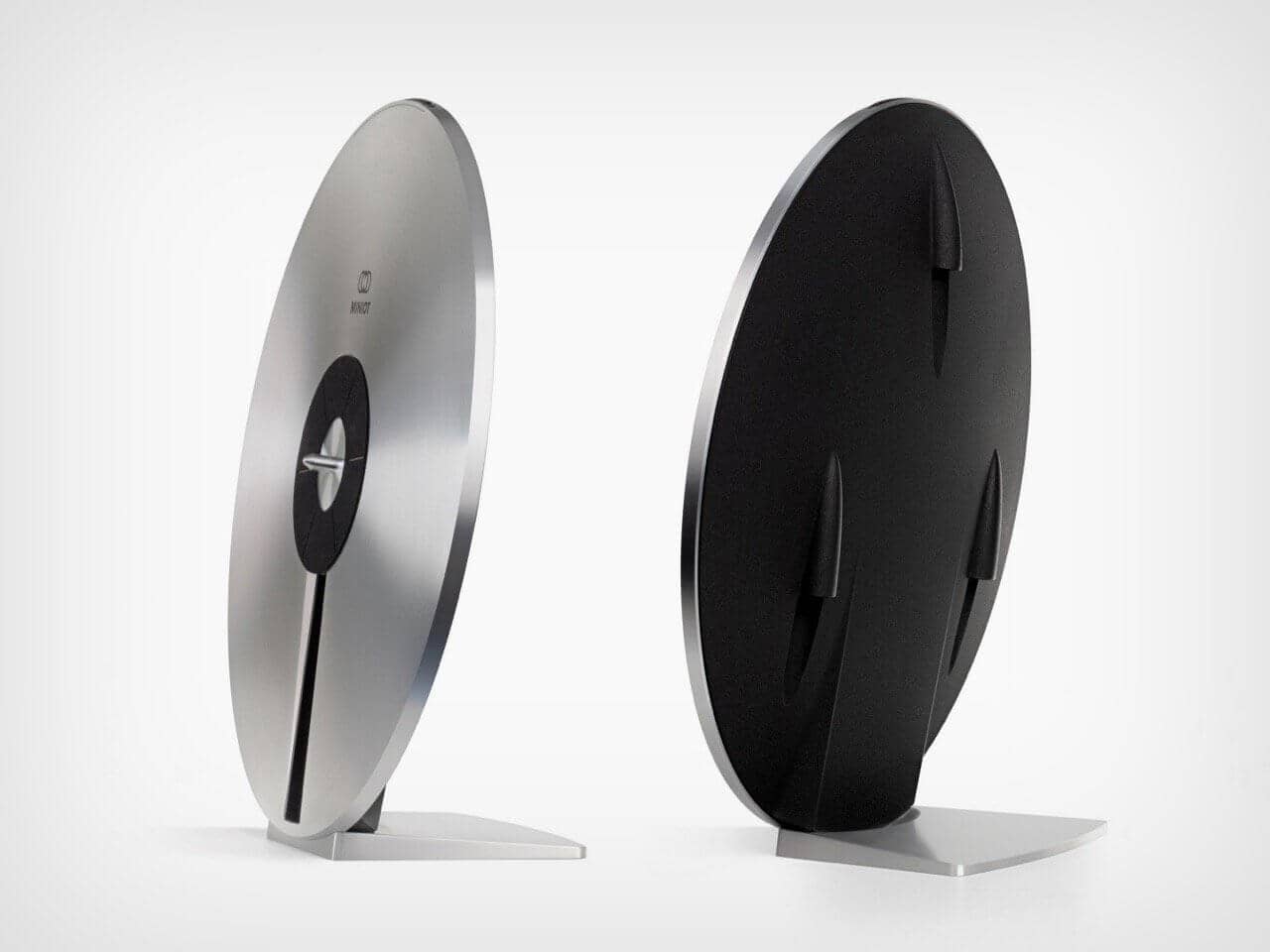 Optical stylus system inside the Miniot Wheel 3, highlighting the futuristic sensing technology