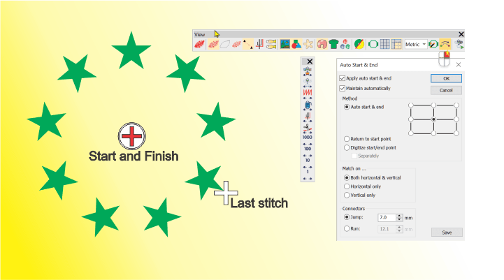 Auto Start End Update