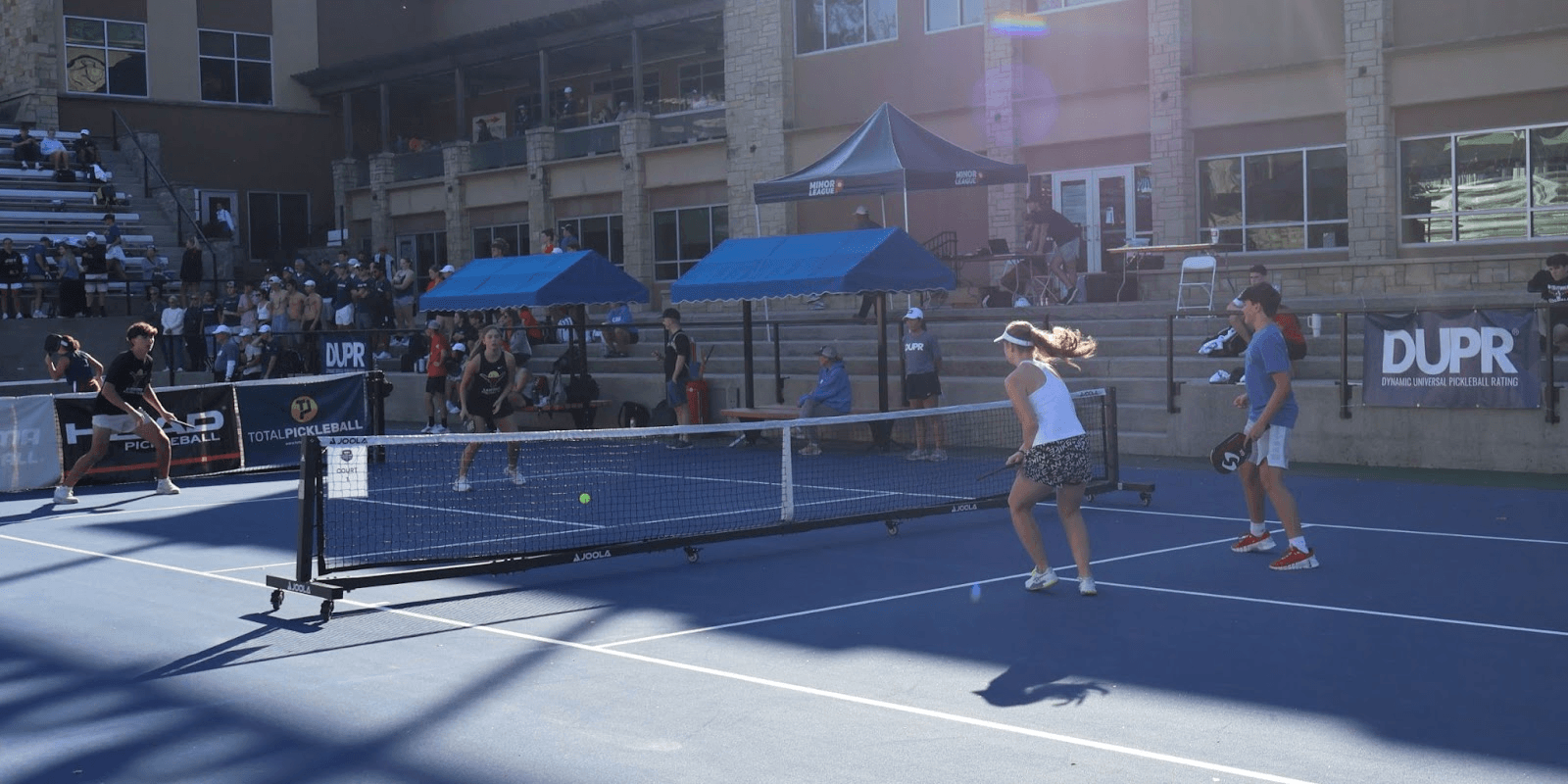 High school pickleball varsity team competition