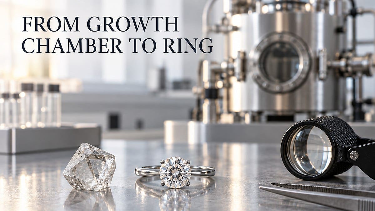 From Growth Chamber to Ring: How Lab Diamonds Become Jewellery