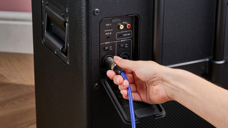 Pro-level inputs for microphones and instruments