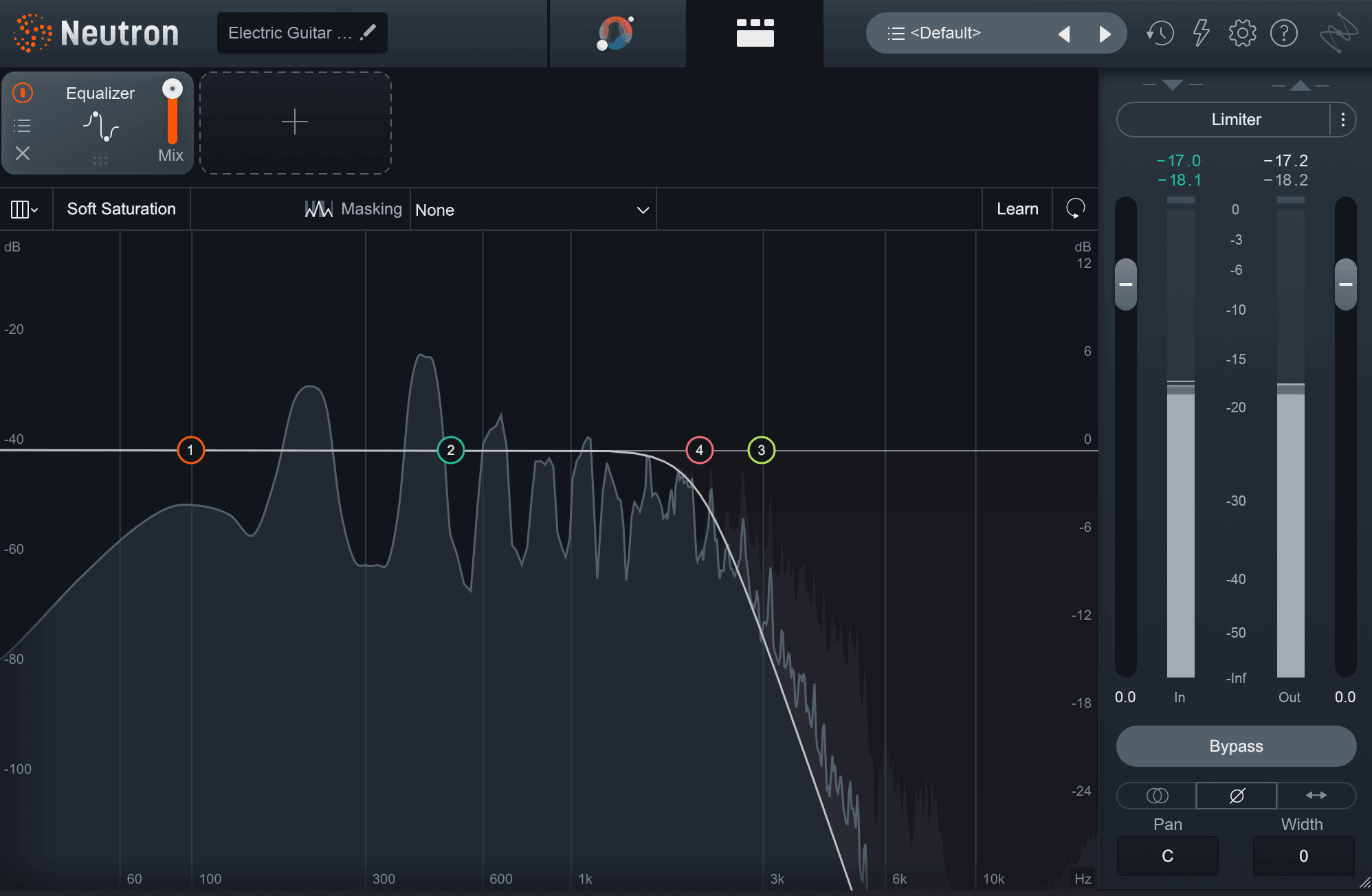 Example of a low-pass filter in Neutron