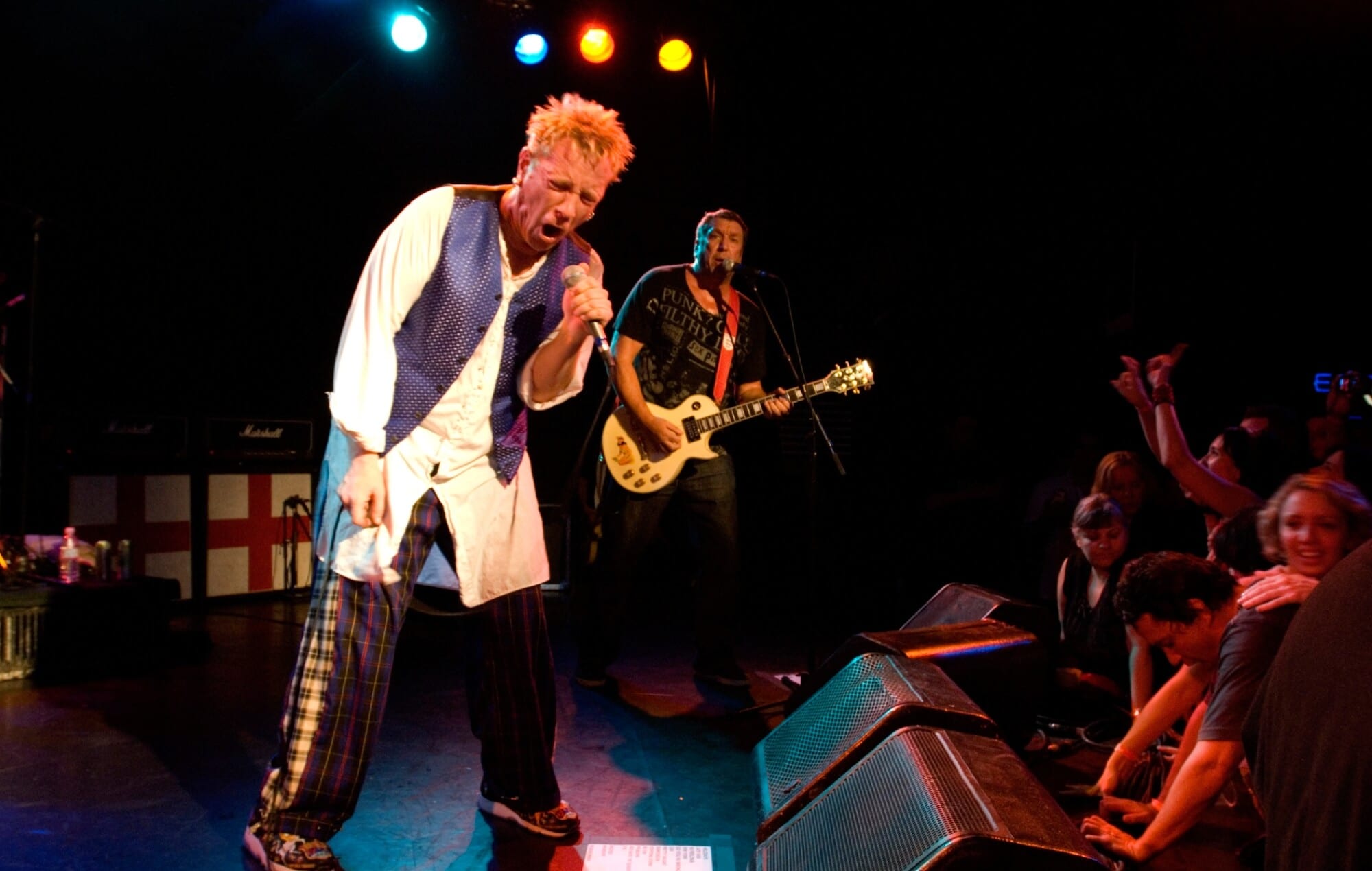 John Lydon and Steve Jones