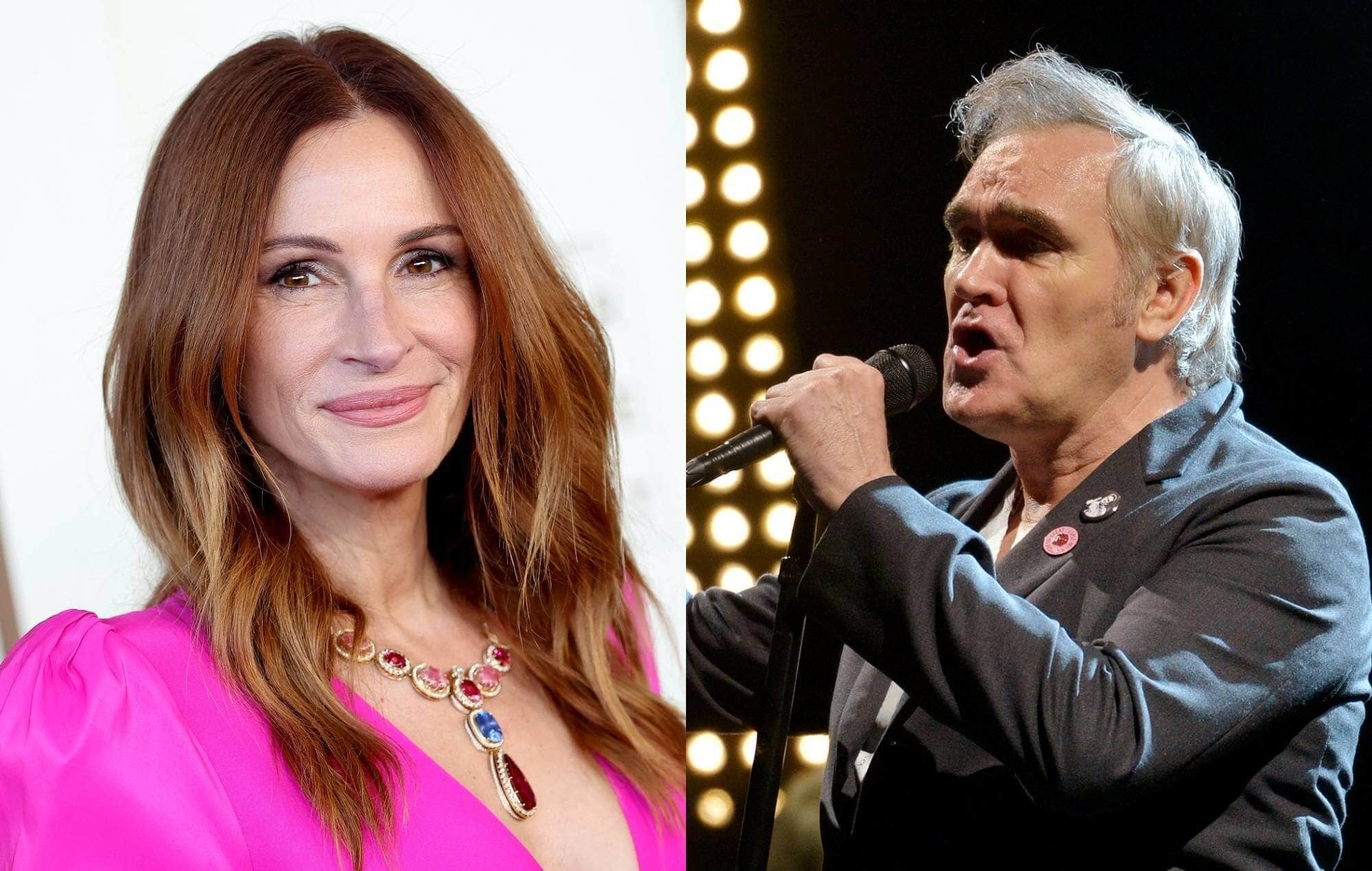 Julia Roberts and Morrissey
