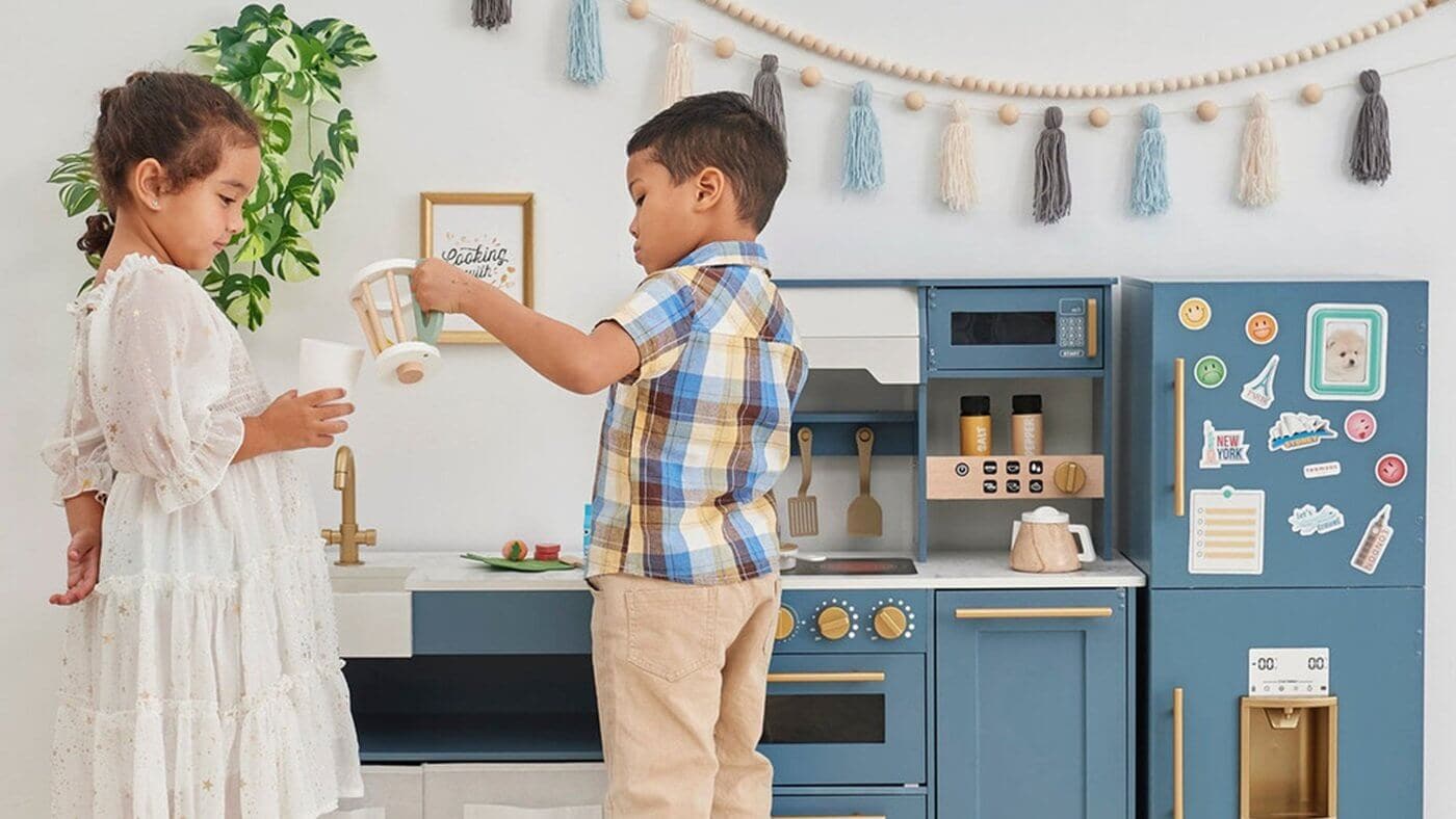 Wooden Play Kitchen