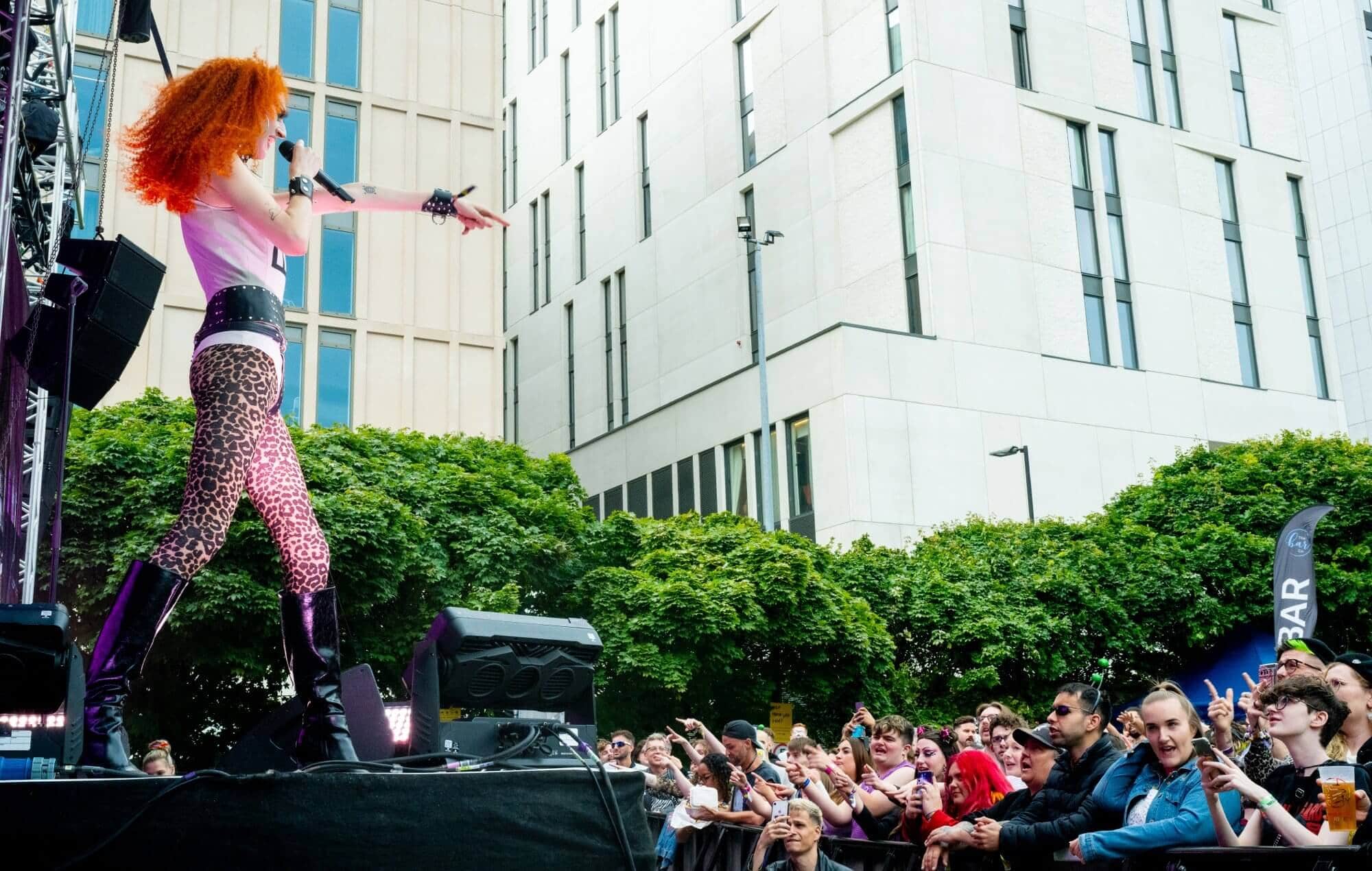 Banksie at Manchester Pride