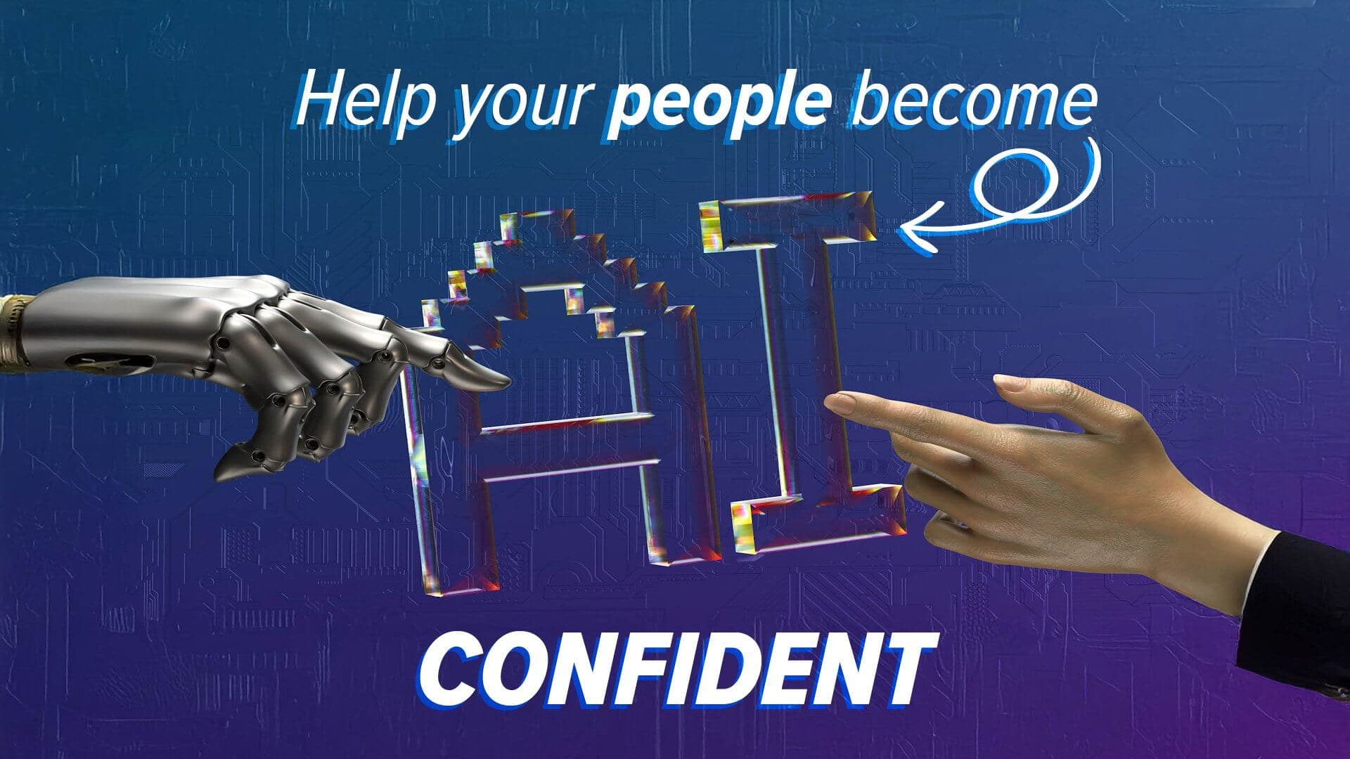 AI in the workplace:  Improving Team Confidence