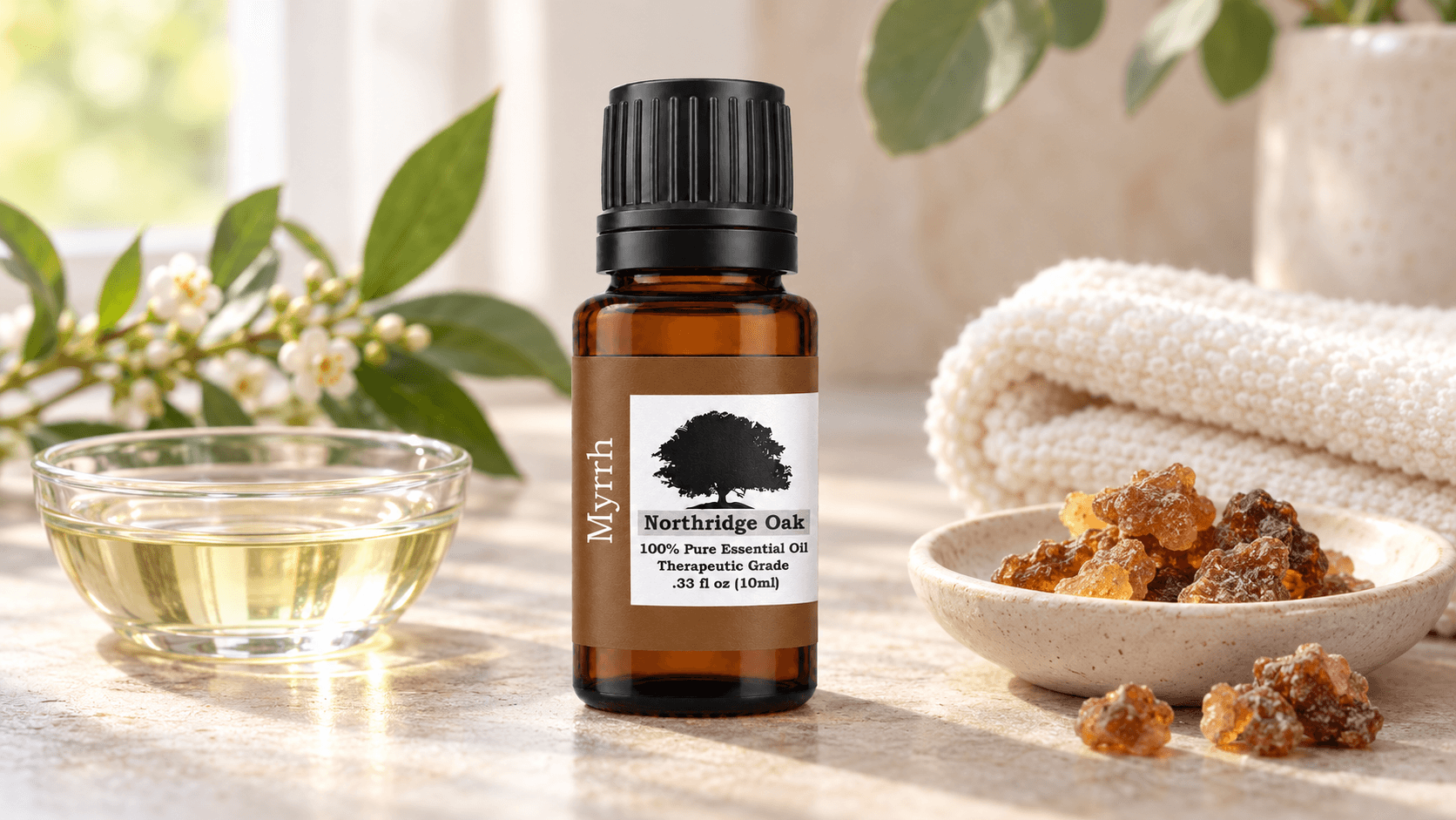 Myrrh Essential Oil for Skin and Face: Gentle Recipes and Research