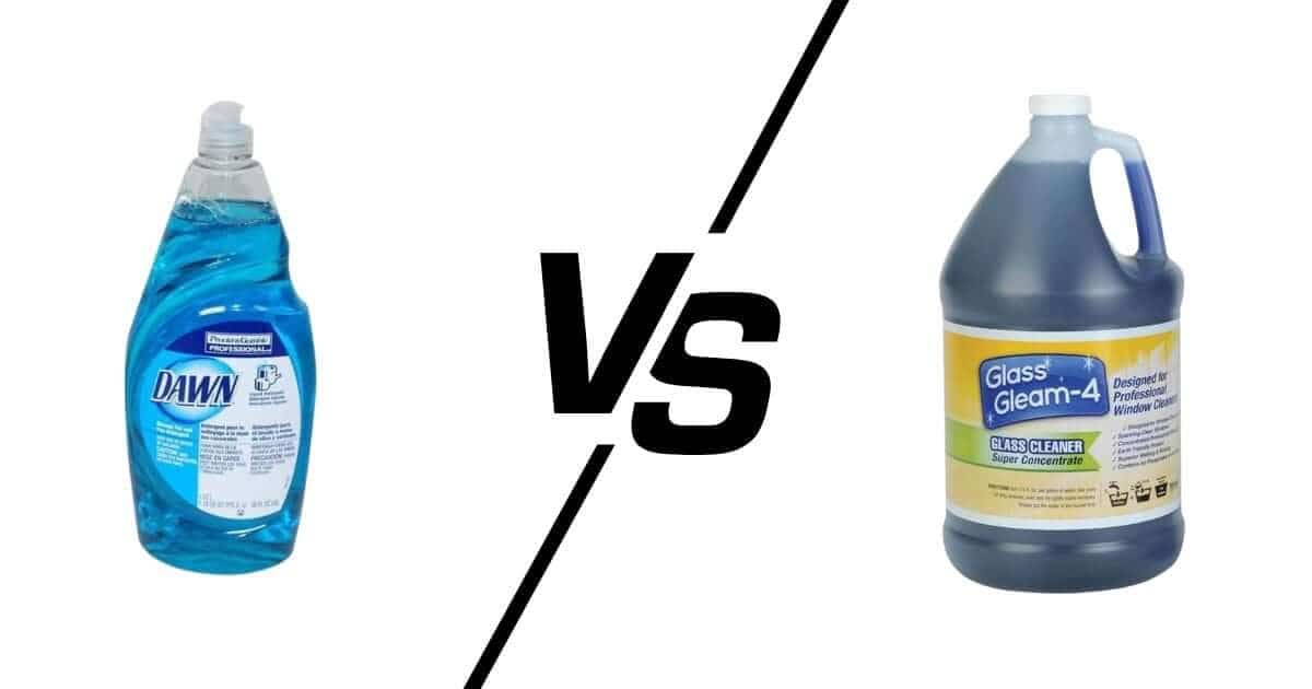 Can You Use Dish Soap for Cleaning Windows?