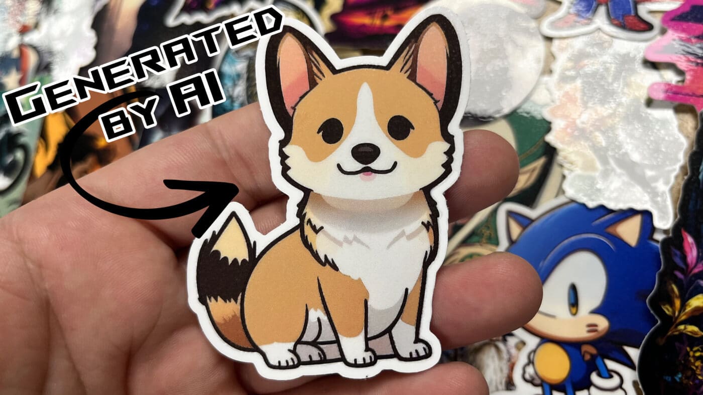 Using MidJourney AI to Create Sticker Designs for Free