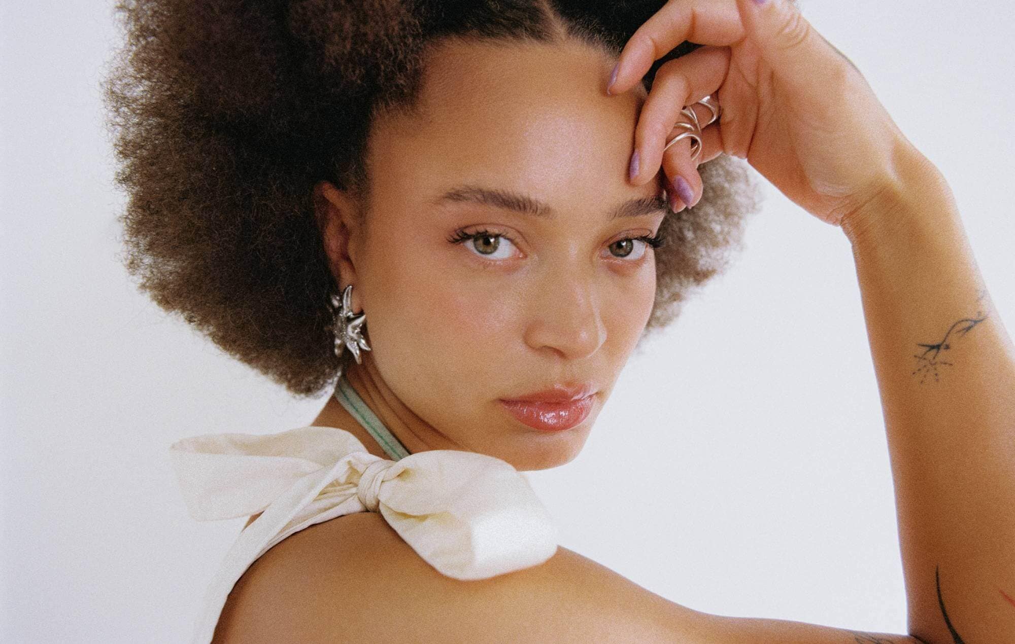 Connie Constance in a candid moment – image captures her authentic essence.