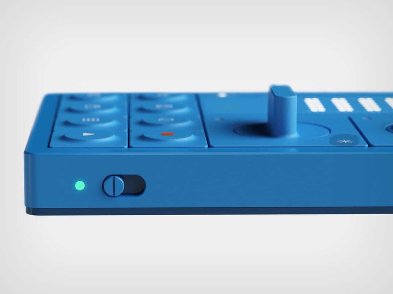 Back view of T.M-4 showing inputs and outputs