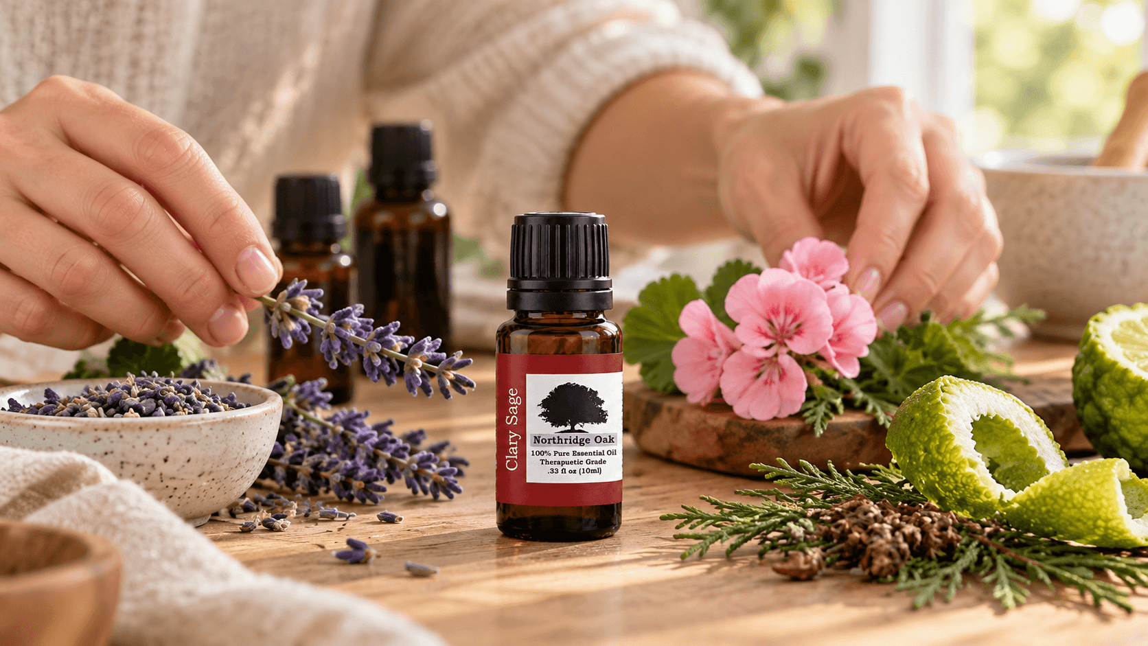 What Blends Well With Clary Sage Essential Oil?