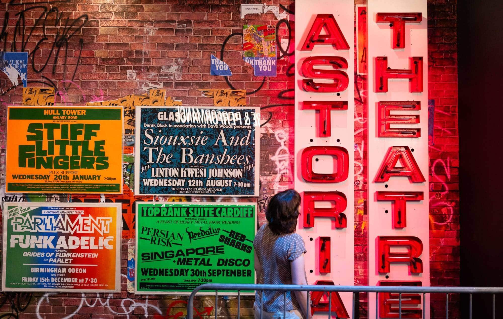 Lost Music Venues exhibition at V&A