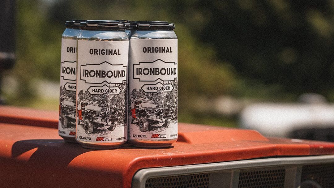 Ironbound Cider & OK4WD Collaboration Can