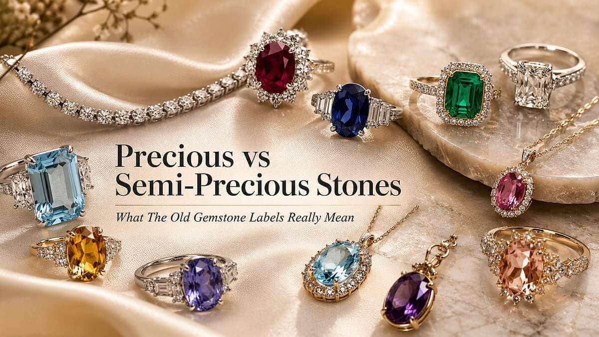 Precious vs Semi-Precious Stones: What The Old Gemstone Labels Really Mean