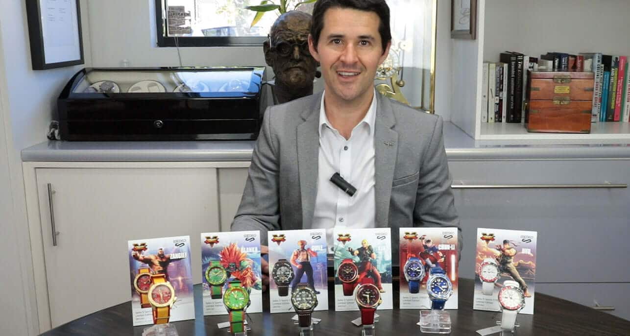 Introducing The Seiko Street Fighter Limited Edition Series