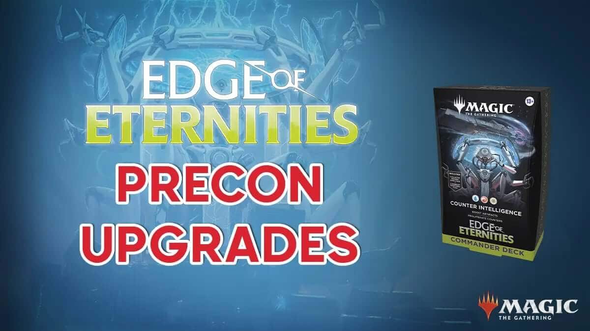 Counter Intelligence Precon Upgrade Guide - MTG Edge of Eternities Commander Decks