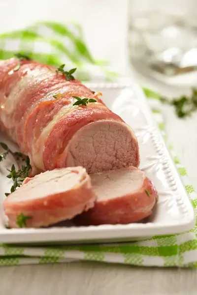 Bacon Wrapped Pork Tenderloin
