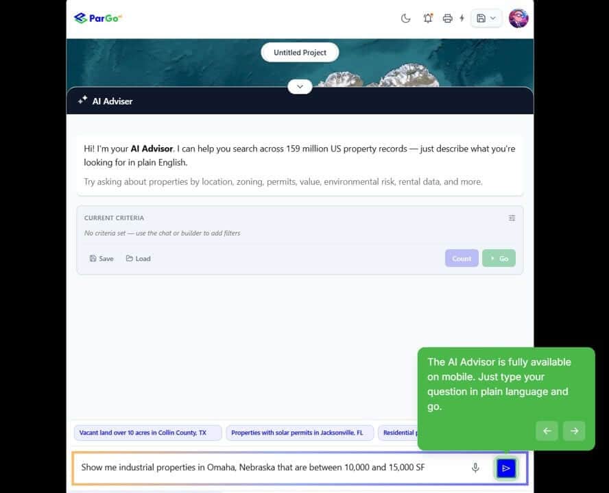ParGo V3.6 property intelligence: new exports, new data