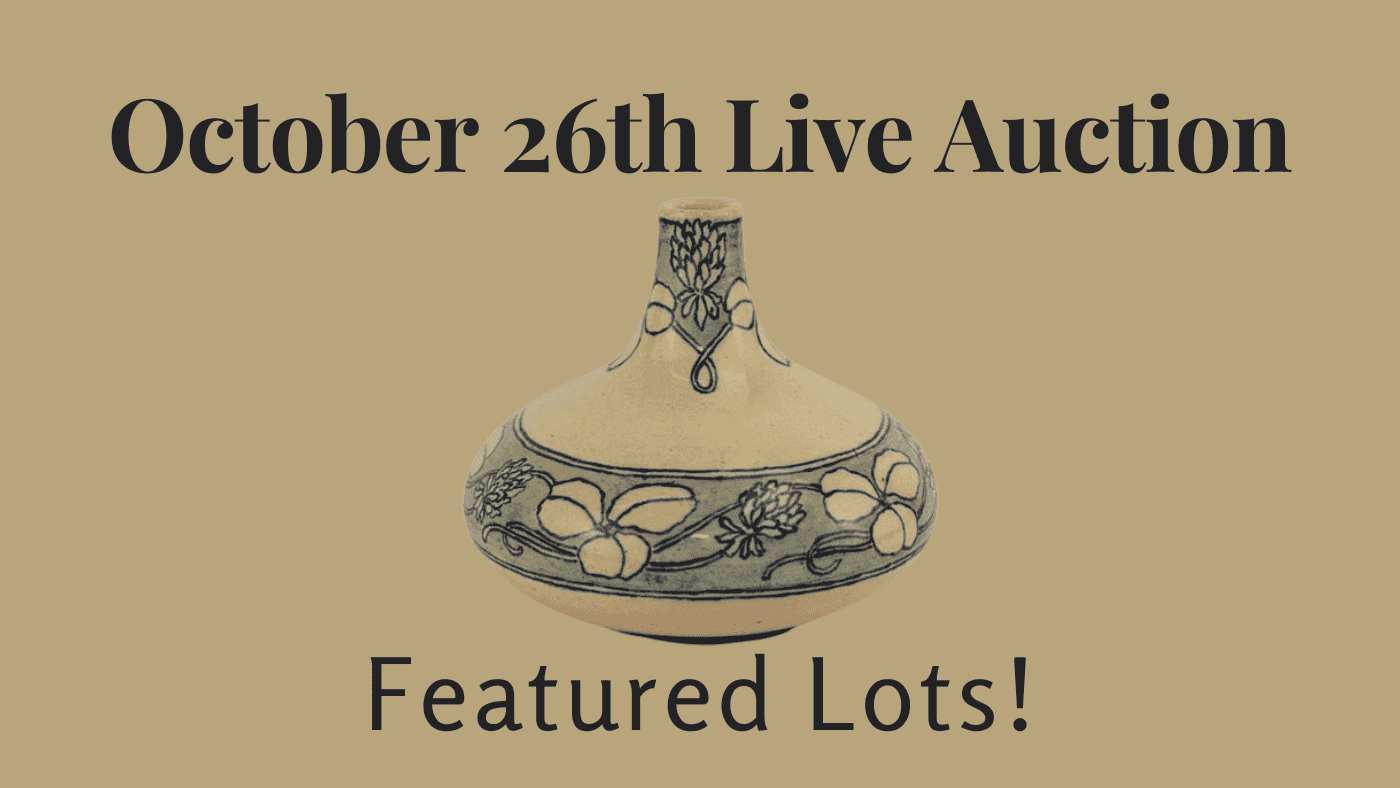October 26th Live Auction - Featured Lots!