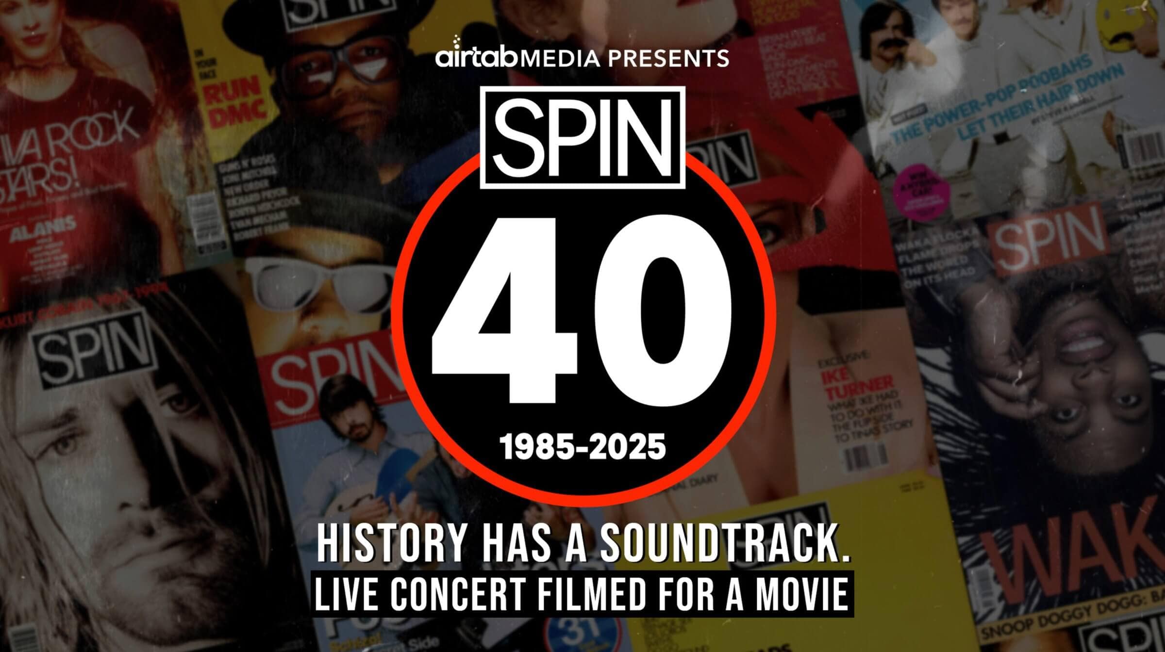 The spirit of rebellion and music captured over four decades.